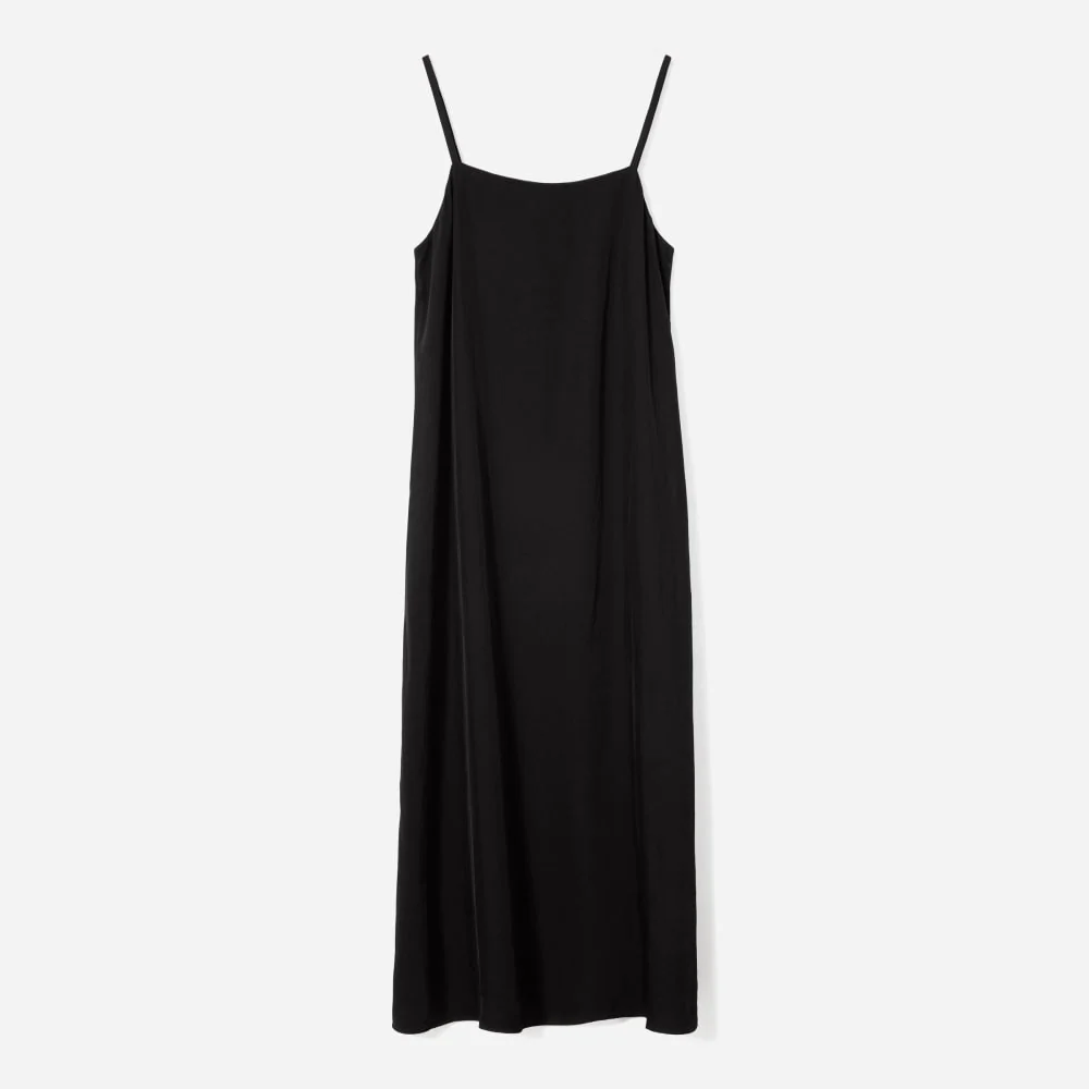 The Japanese GoWeave®  Slip Dress | Black
