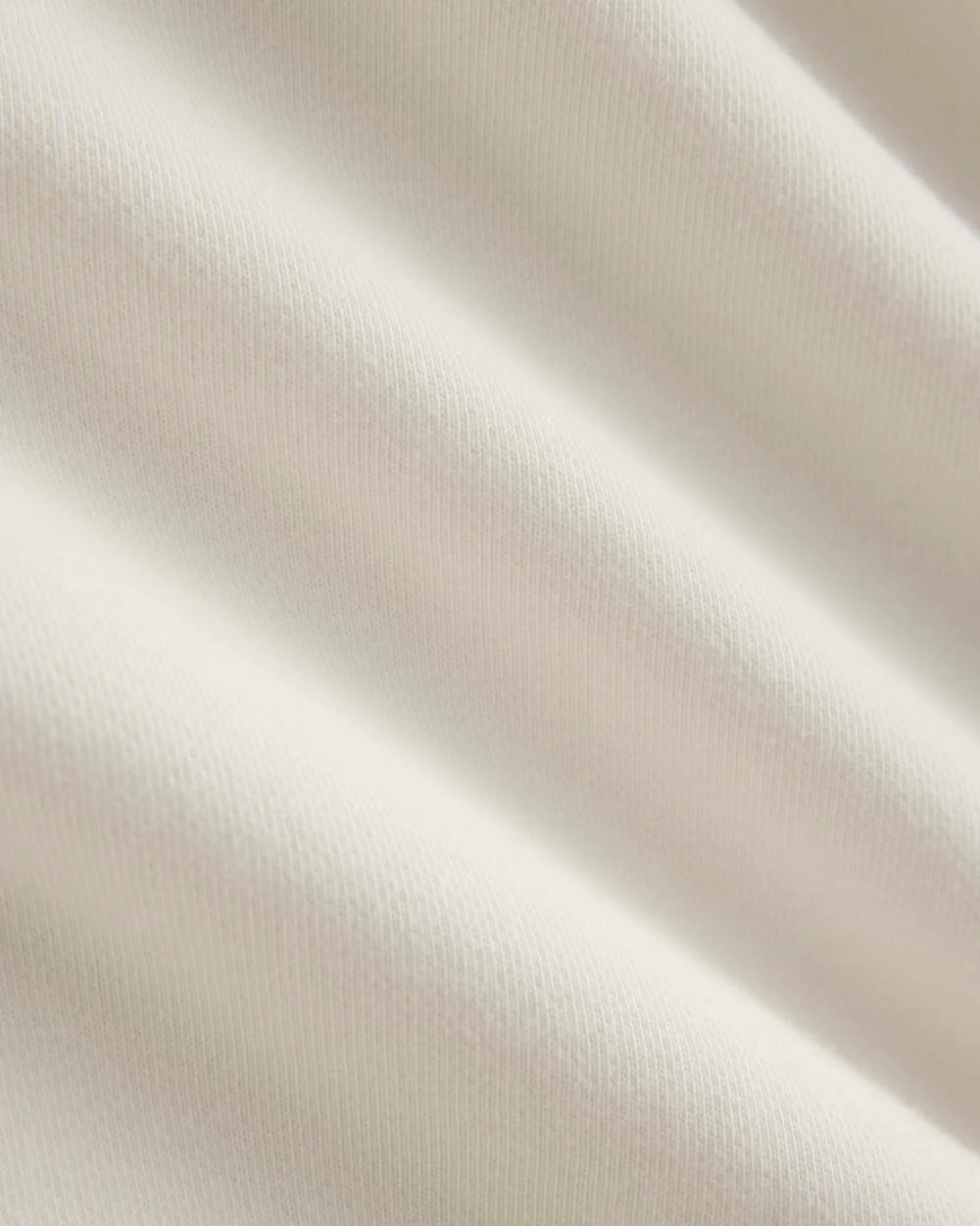 Cropped Luxe Fleece Hoodie | Bone