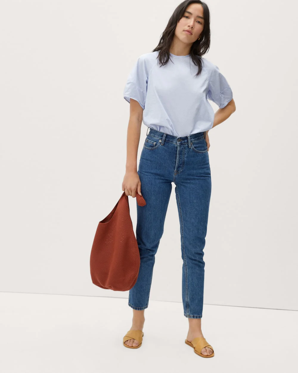 The Day Crossover Sandal | Light Taupe