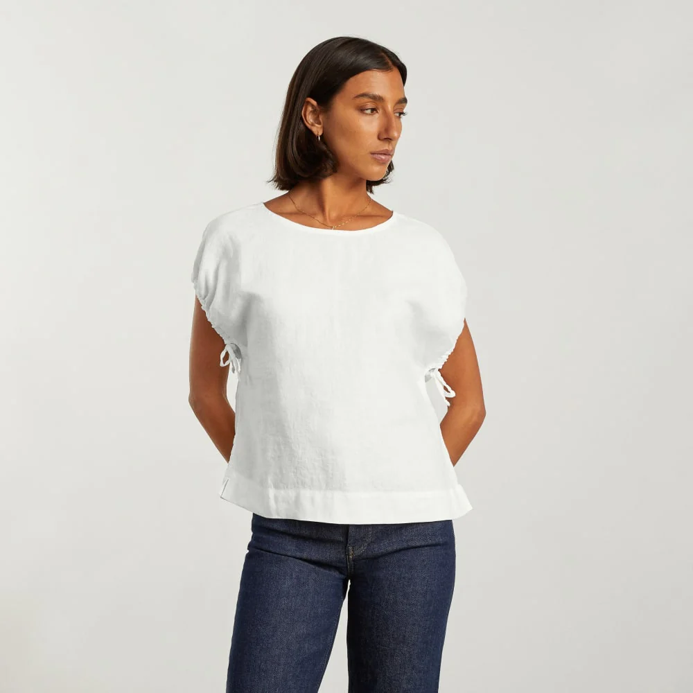 The Drawstring Tunic | White