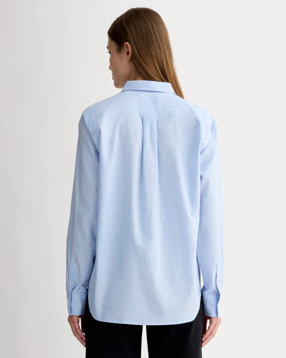 The Must-Have Shirt in Silky Cotton | Pale Blue