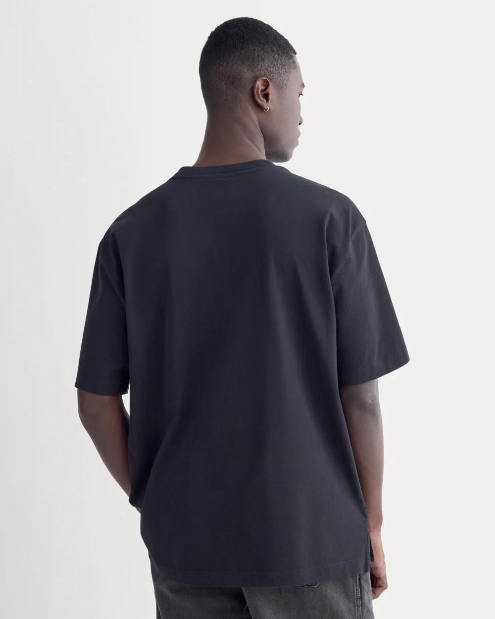 Oversized Classic Tee | Black