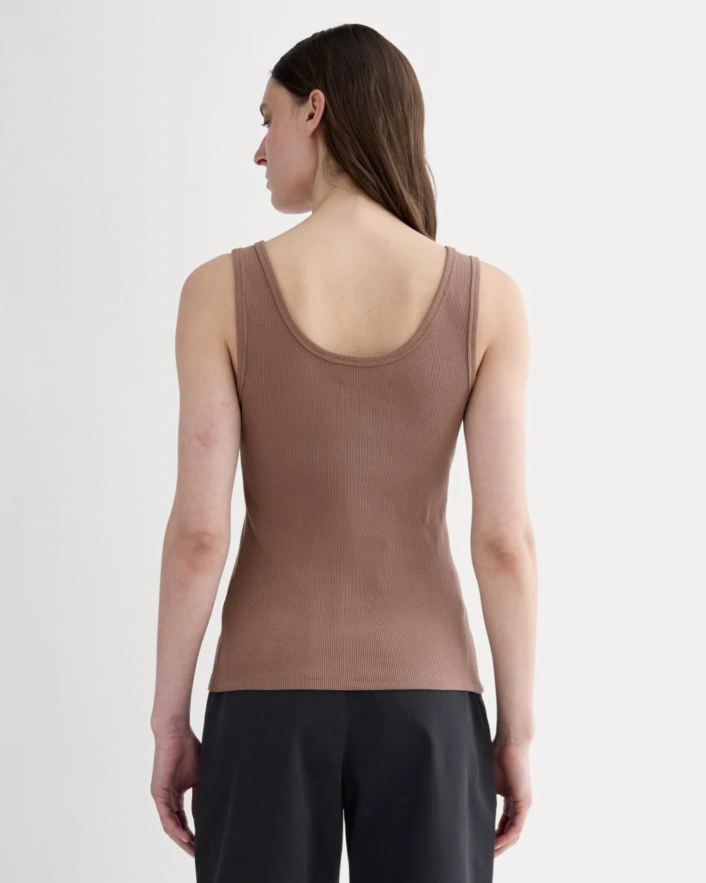 The Selfie Henley Tank | Mocha
