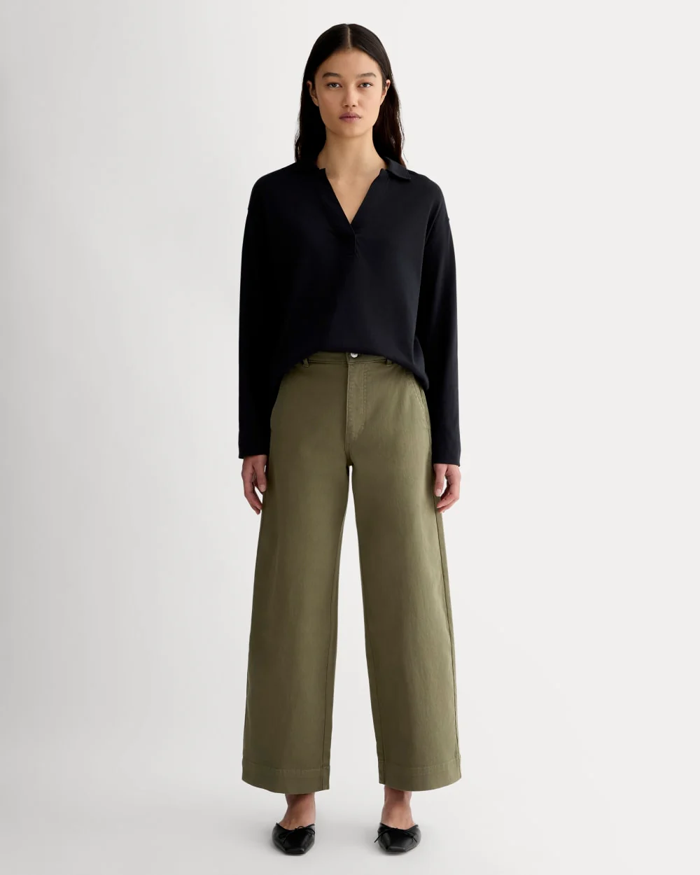 The Utility Wide-Leg Pant | Kalamata