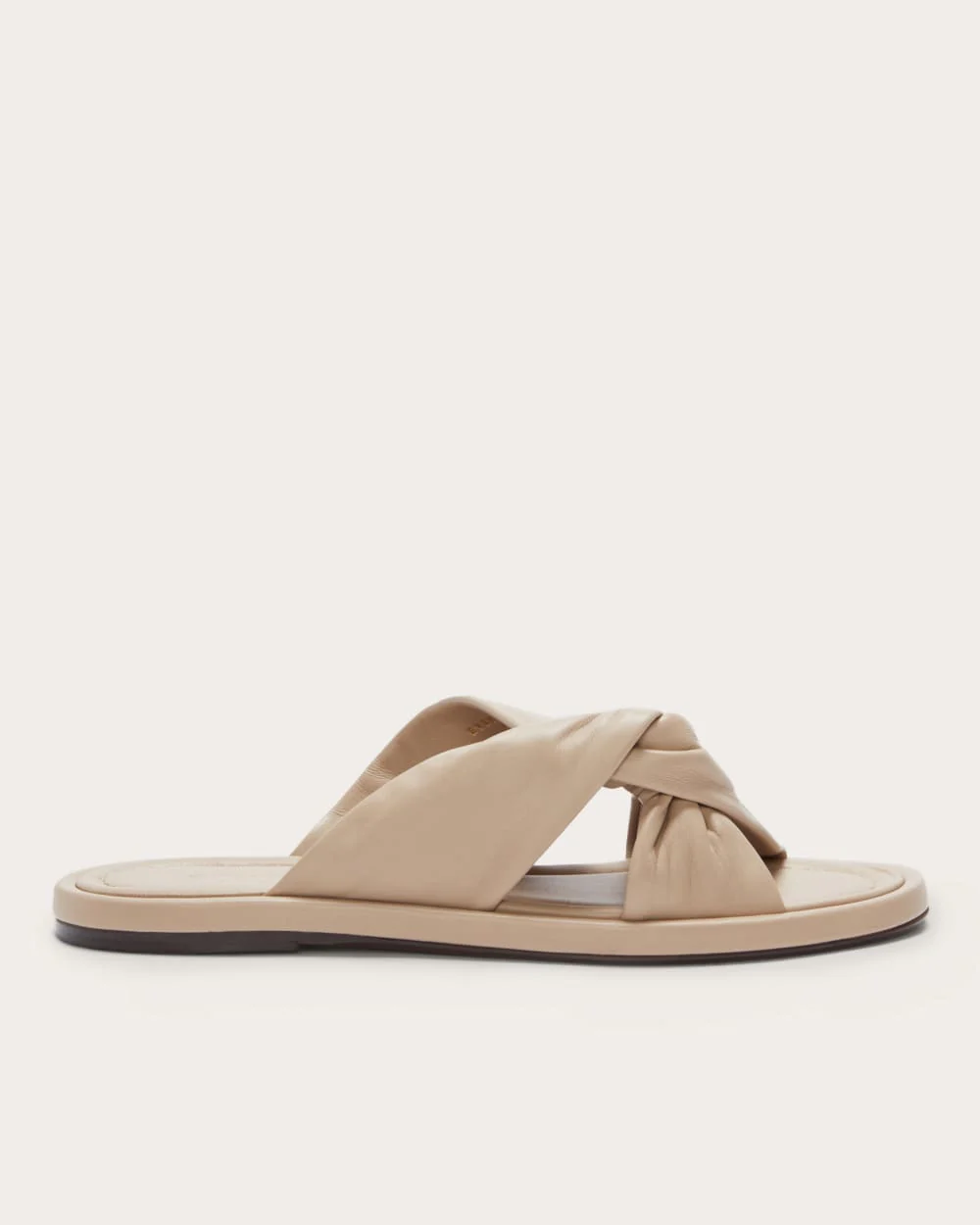 The Day Twist Sandal | Warm Khaki