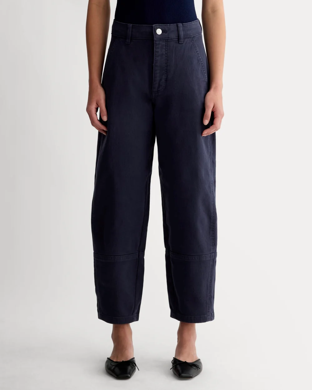 The Utility Barrel Pant | Navy | Regular