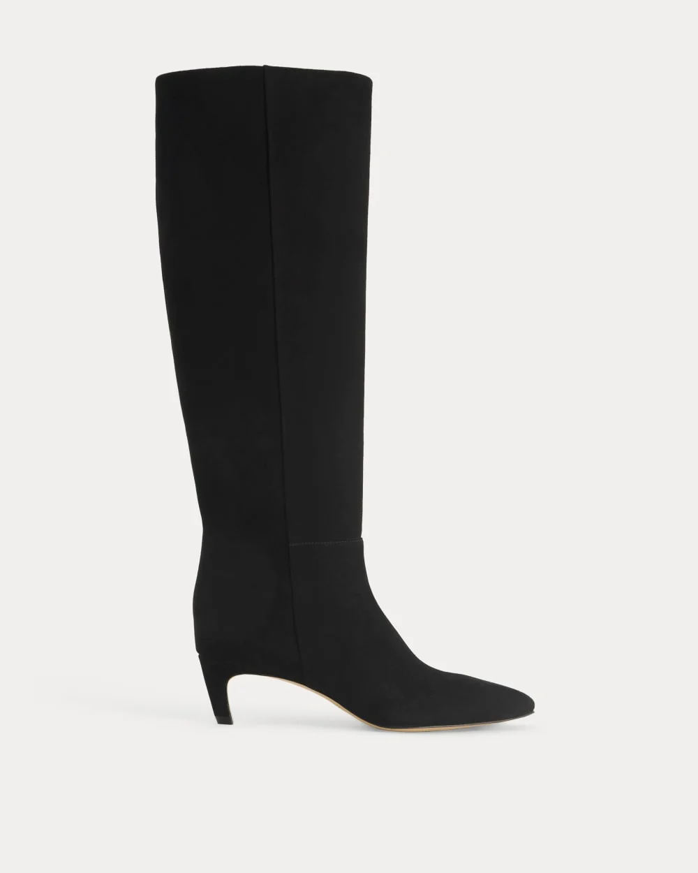 Studio Knee-High Boot | Black Suede