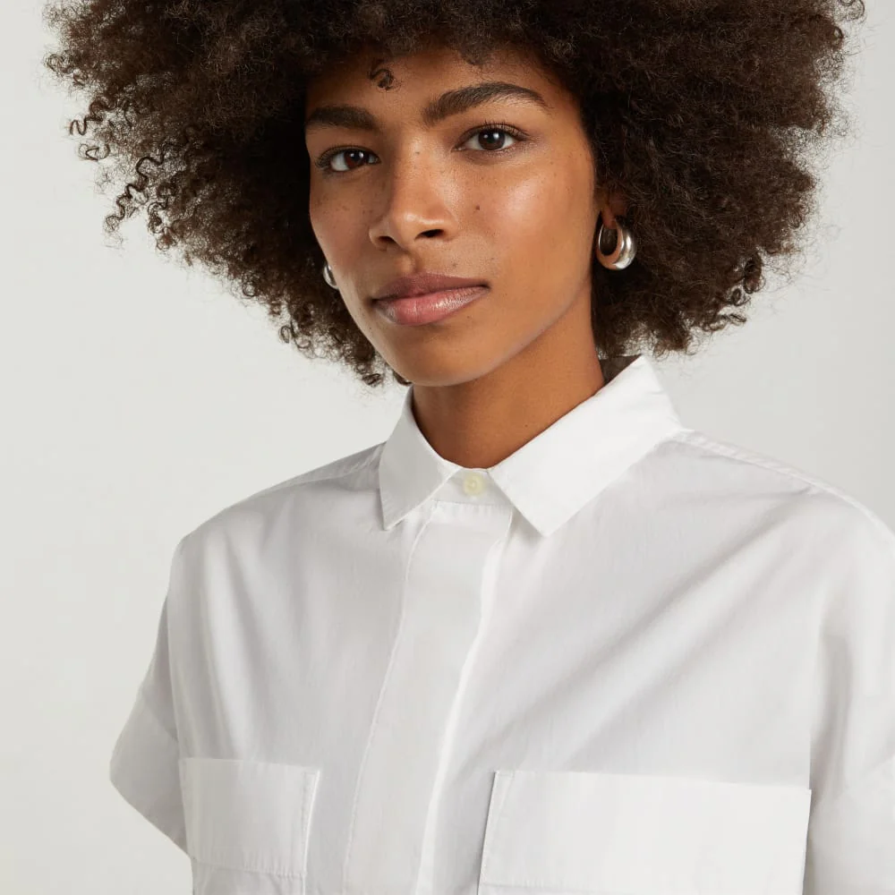 The Short-Sleeve Box Shirt | White