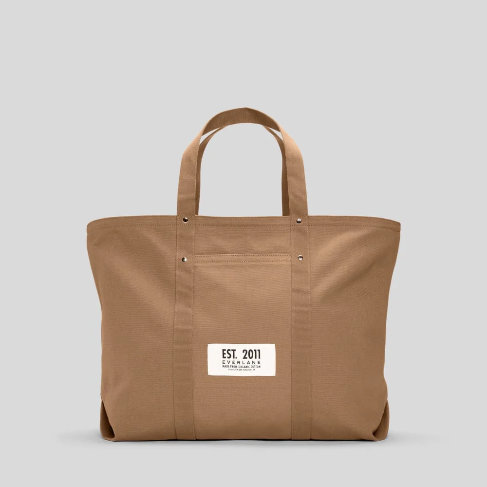 The Organic Canvas Weekender | Cappuccino