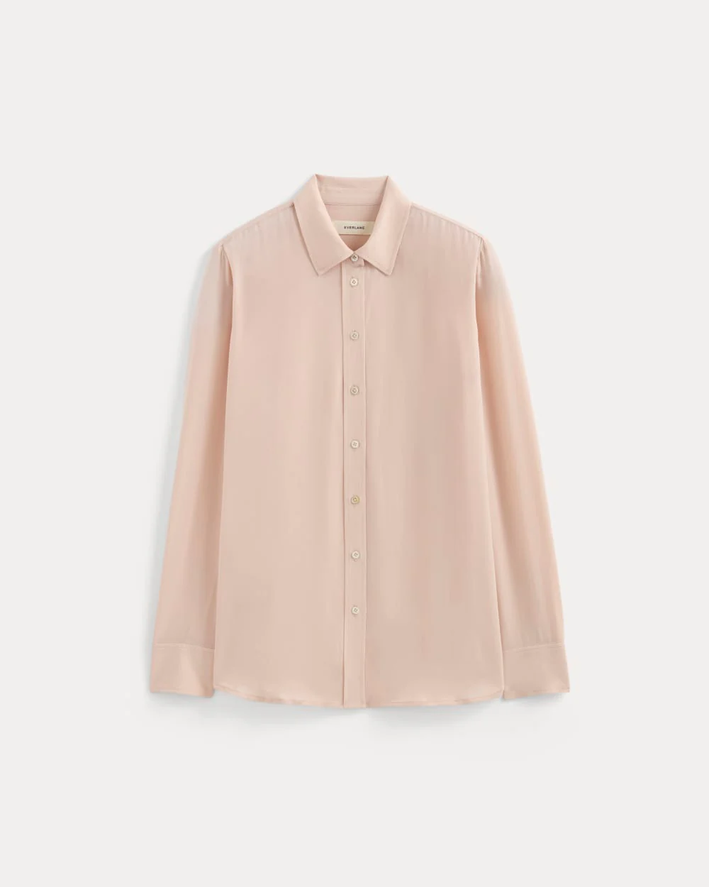 The Must-Have Shirt in Washable Silk | Soft Rose