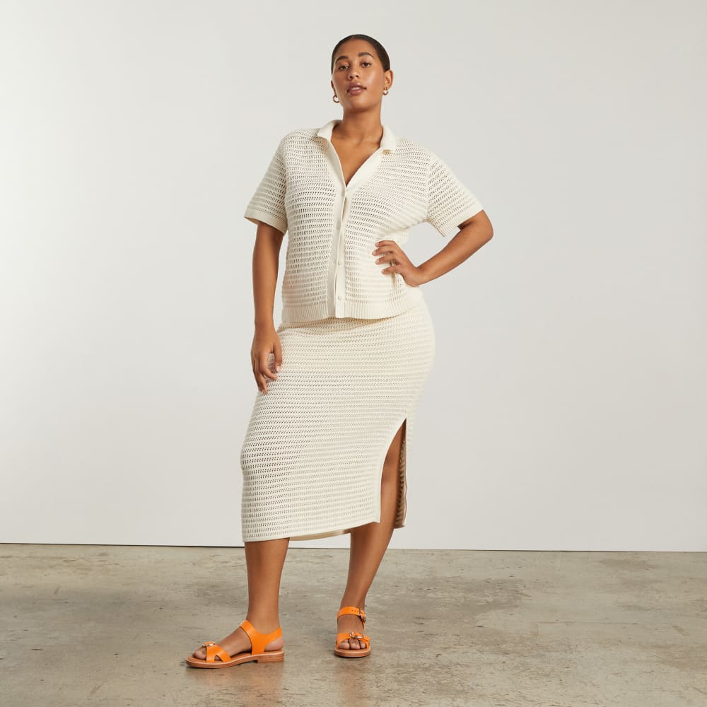 The Twin Buckle Sandal | Turmeric