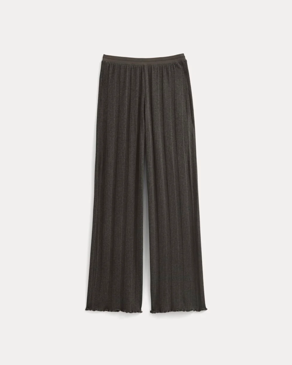 Lounge Rib Pant | Heathered Soot