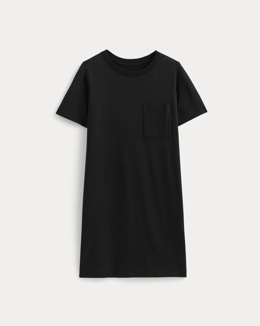 The Organic Cotton Weekend Tee Dress | Black