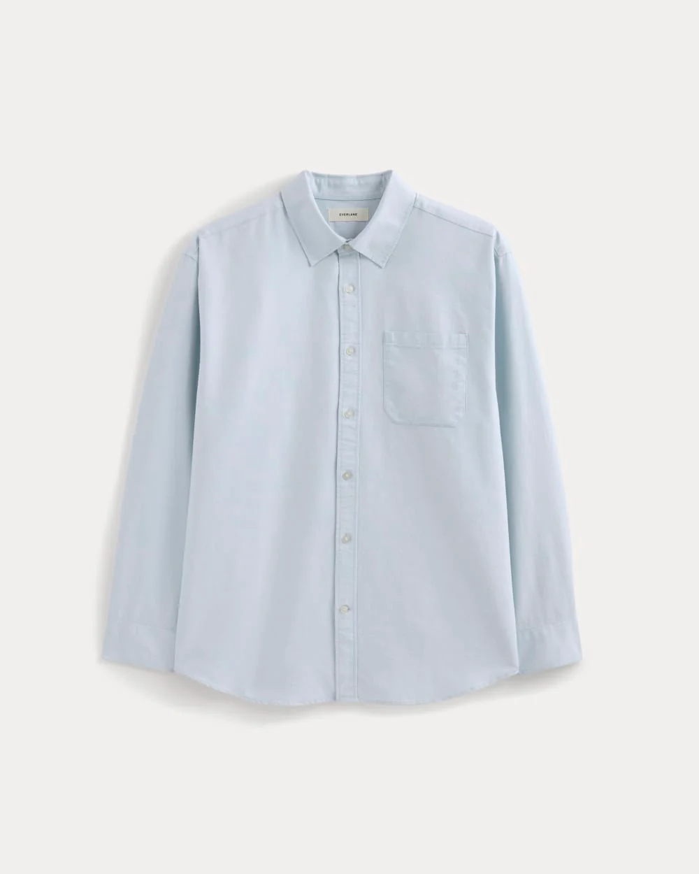 Oversized Oxford Shirt | Light Blue