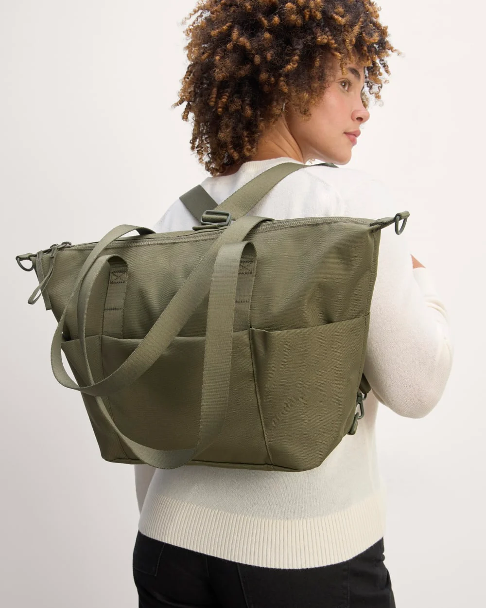 The ReNew Transit 3-Way Tote | Kalamata