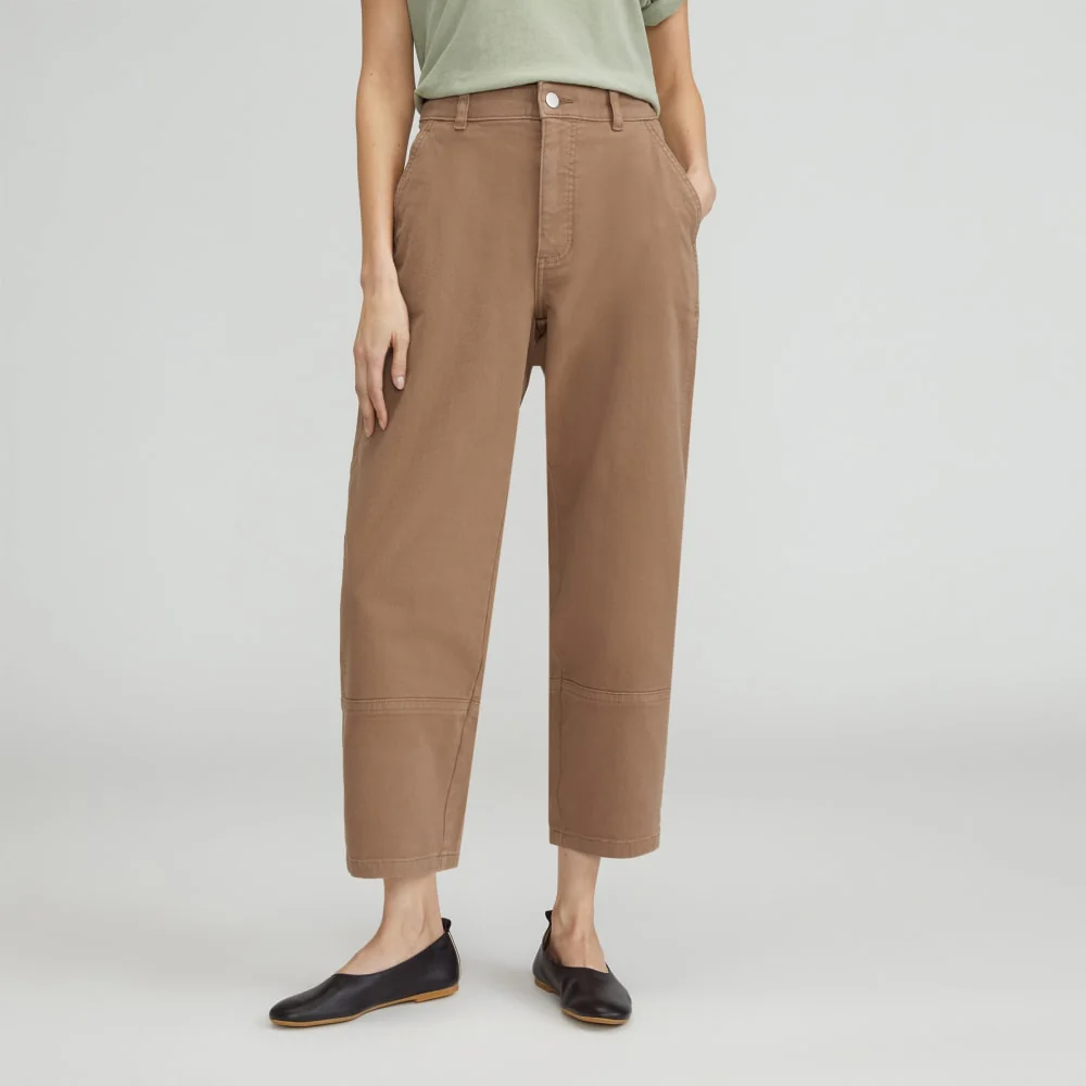 The Utility Barrel Pant | Toasted Coconut | Regular