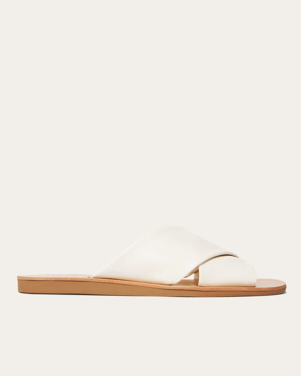 The Day Crossover Sandal | Cream