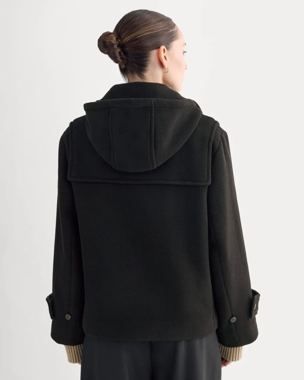 The ReWool Duffle Coat | Black