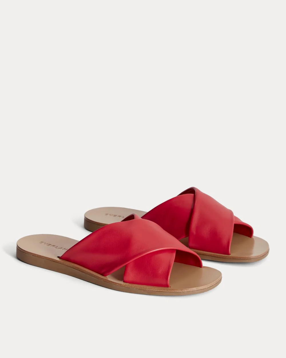 The Day Crossover Sandal | Classic Red
