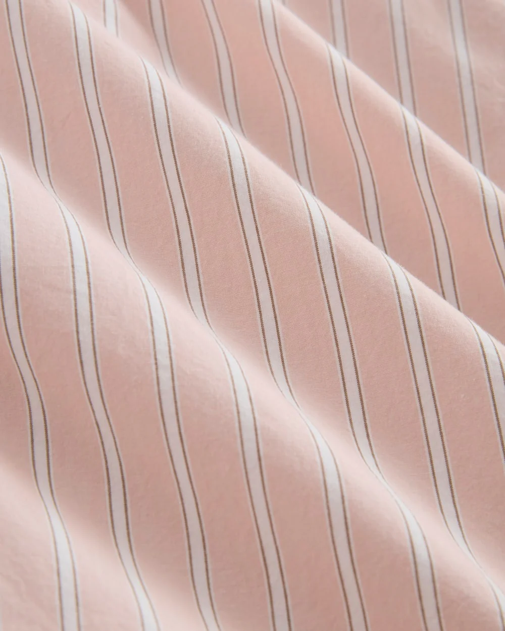 The Oversized Shirt in Ultrasoft Cotton | Pink / White