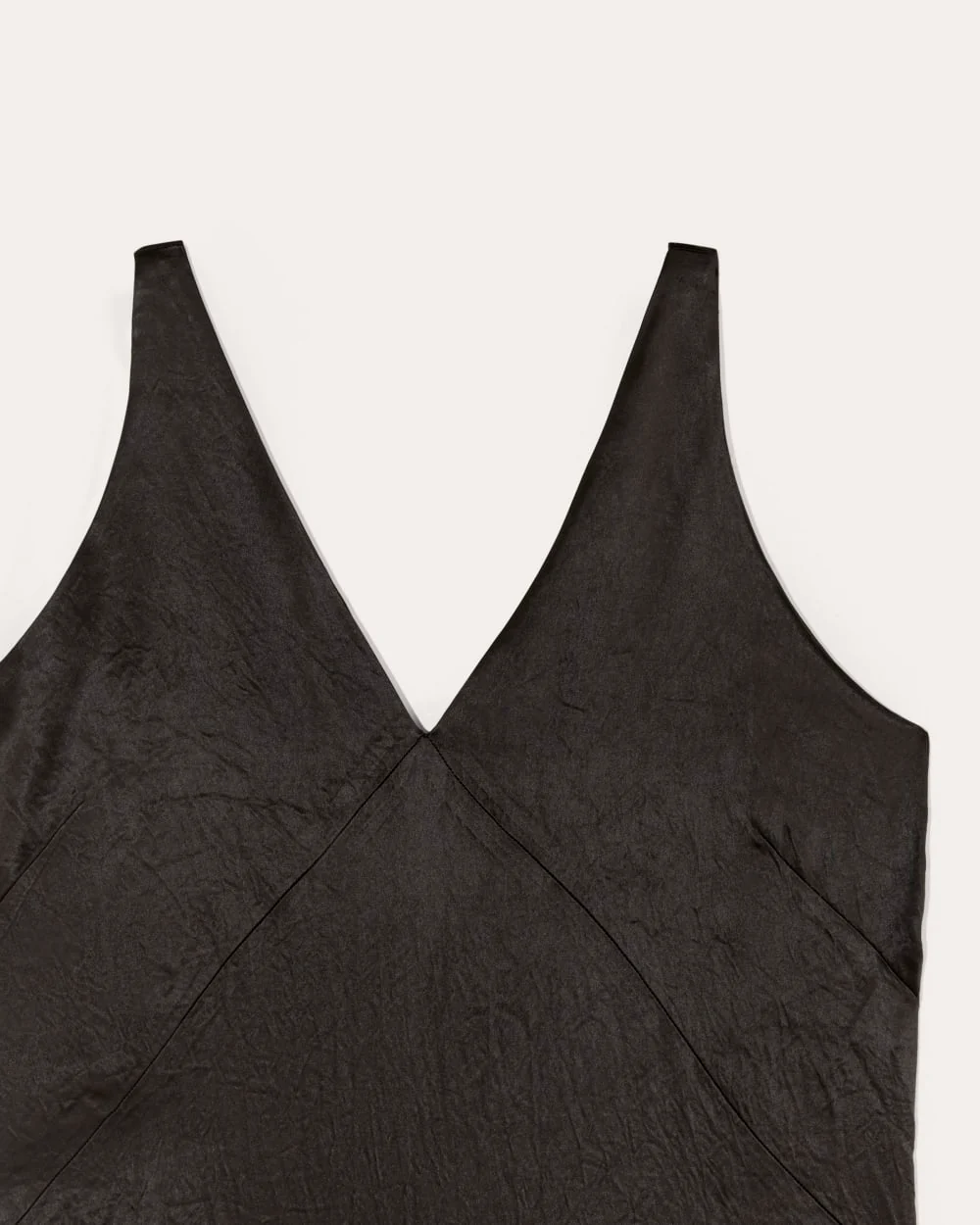 The Satin Tank | Black