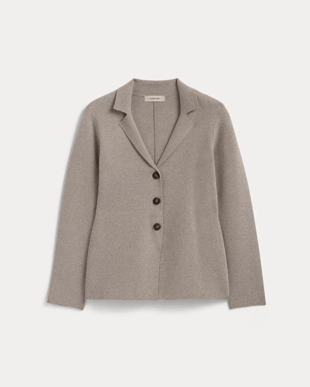 The Knit Blazer | Light Heathered Grey