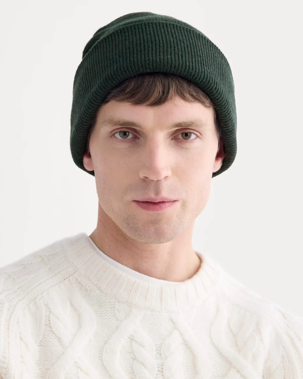 The Cabin Beanie | Heathered Dark Sea