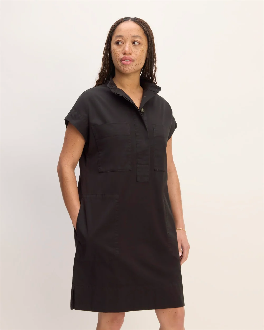 The Easy Workwear Dress | Black