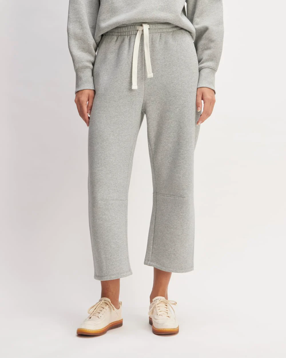 The ReTrack Barrel Sweatpant | Heathered Grey