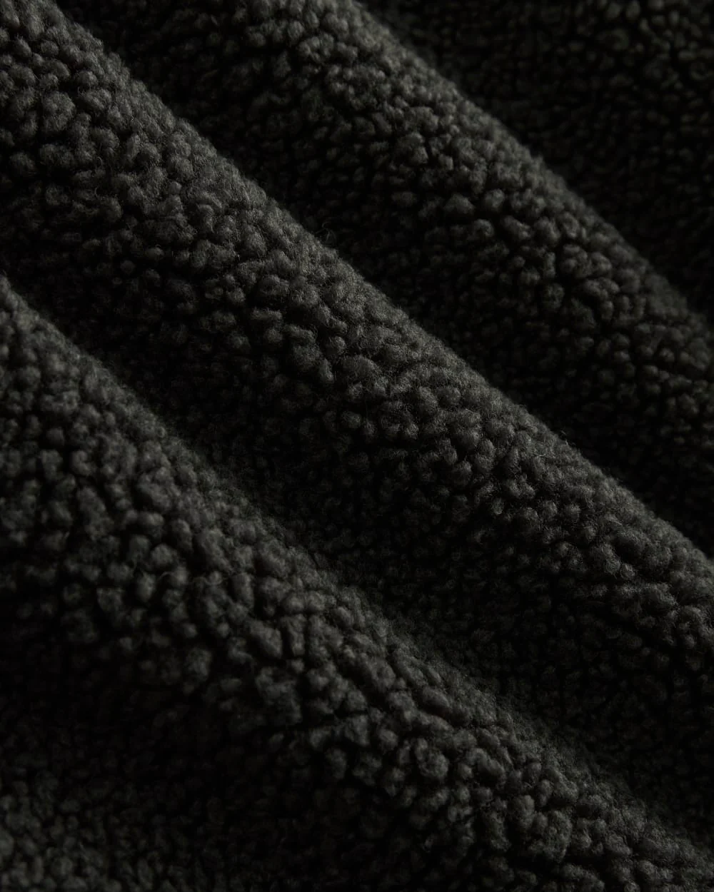 Reversible Teddy Jacket | Black