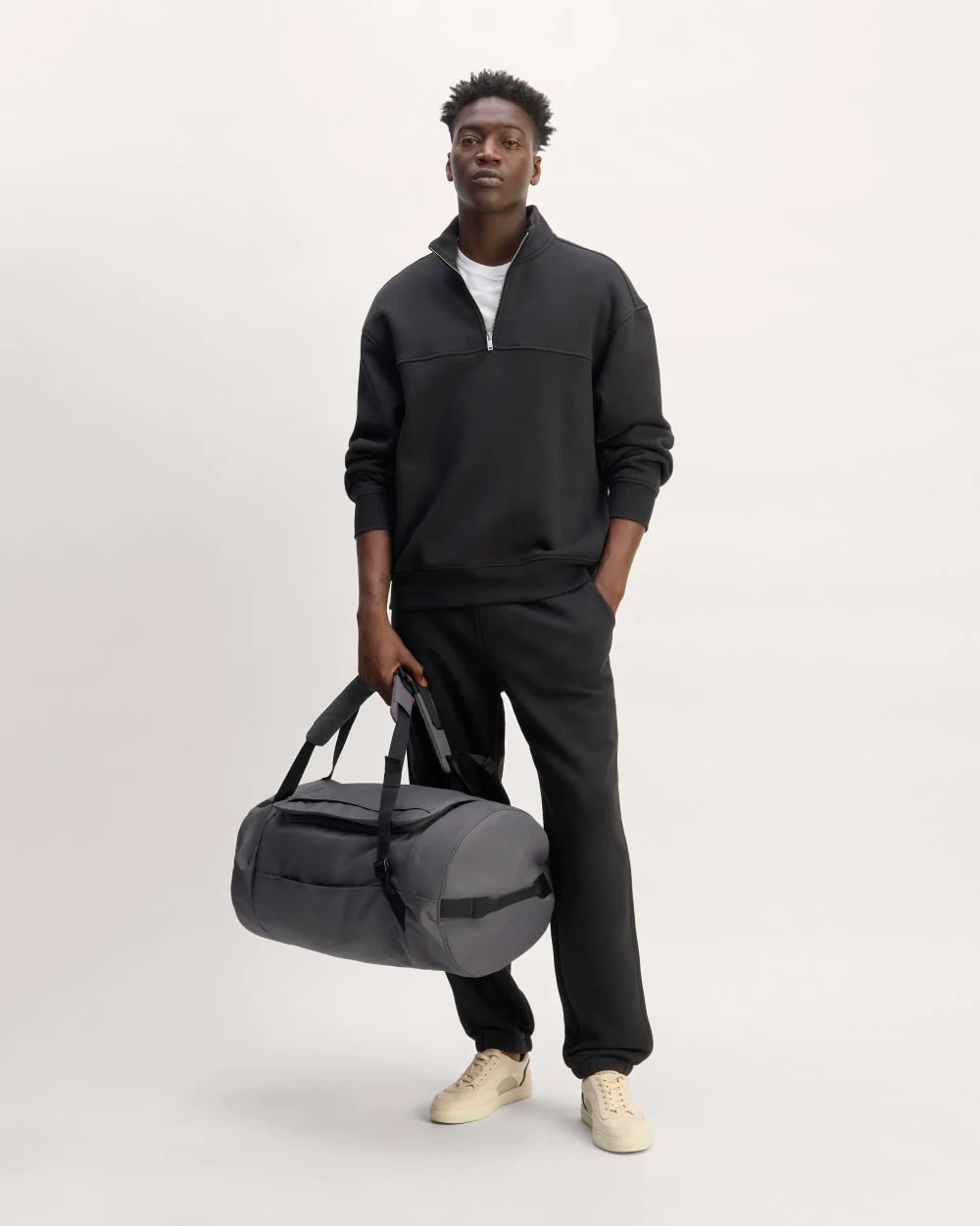 The ReNew Transit 4-Way Duffle | Slate Grey