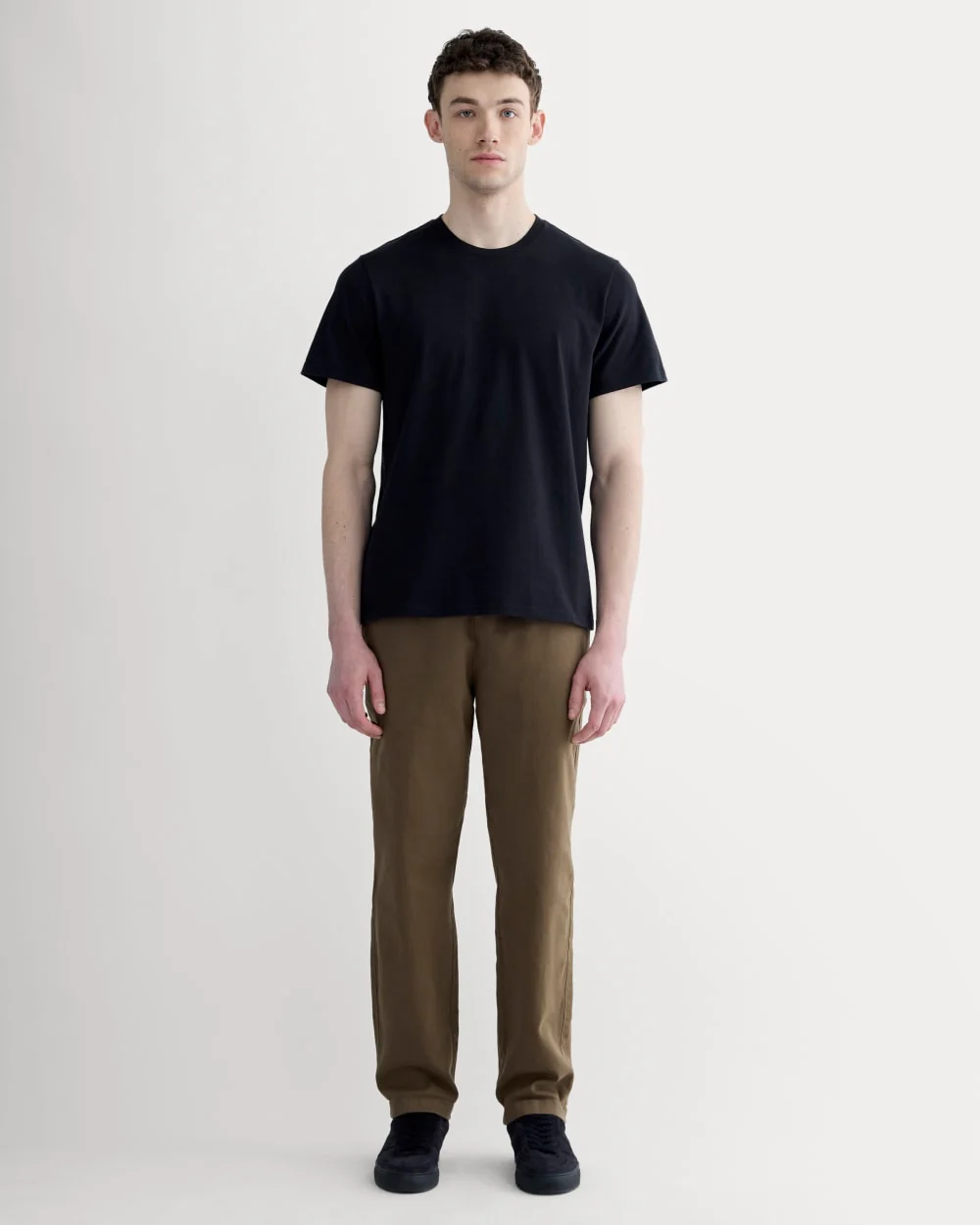 The Premium-Weight Crew | Uniform | Black