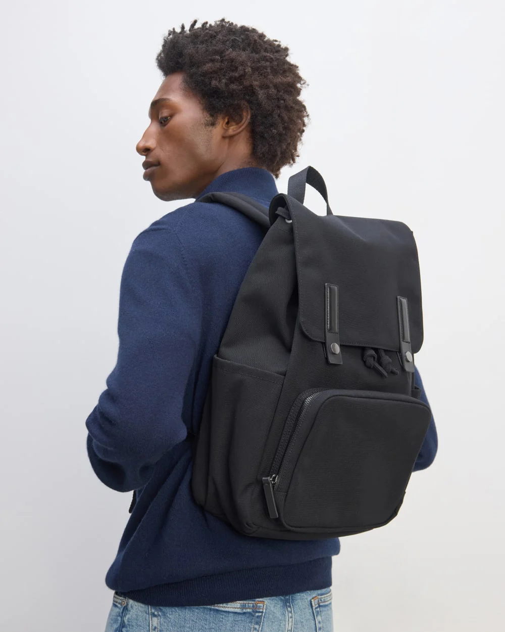 The Canvas Backpack | Black