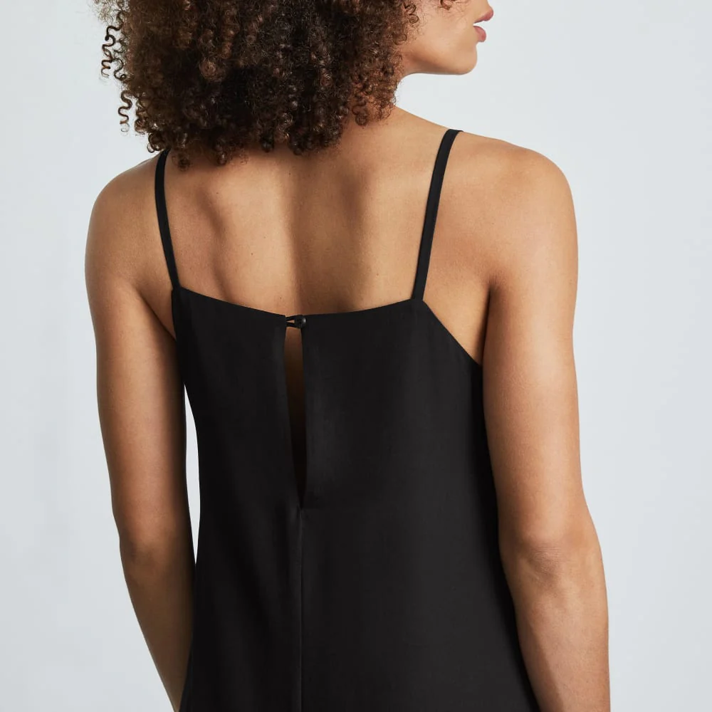 The Japanese GoWeave®  Slip Dress | Black