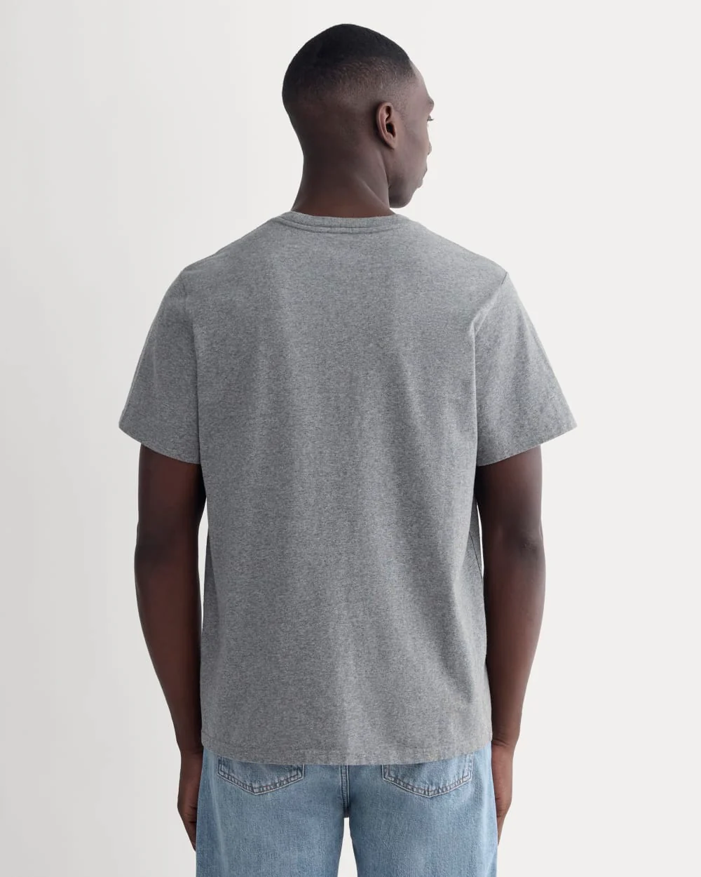 The Premium-Weight Crew | Uniform | Mid Heathered Grey