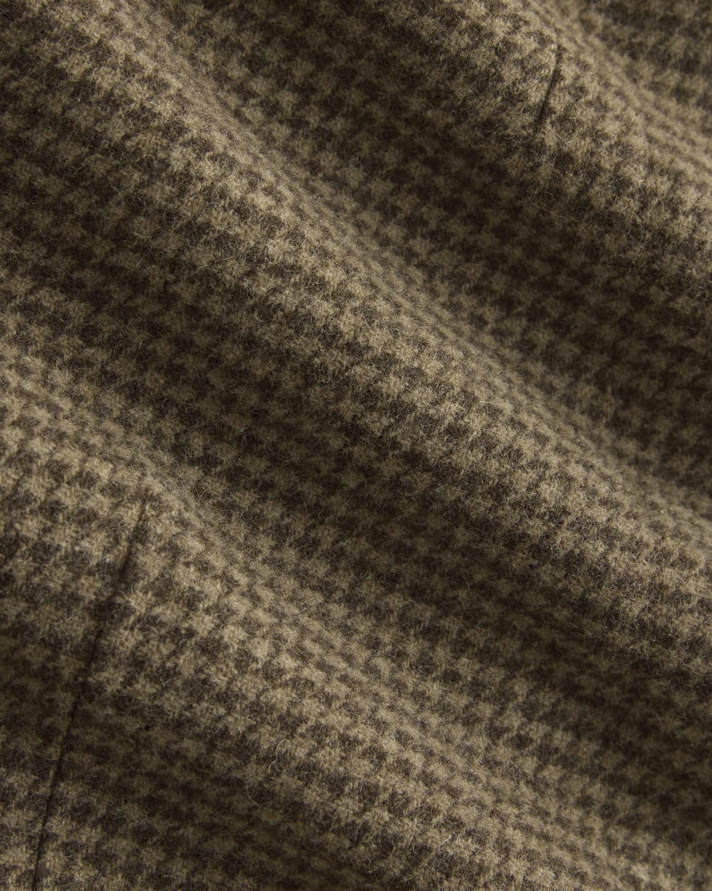 The Oversized Blazer in Wool | Brown Houndstooth