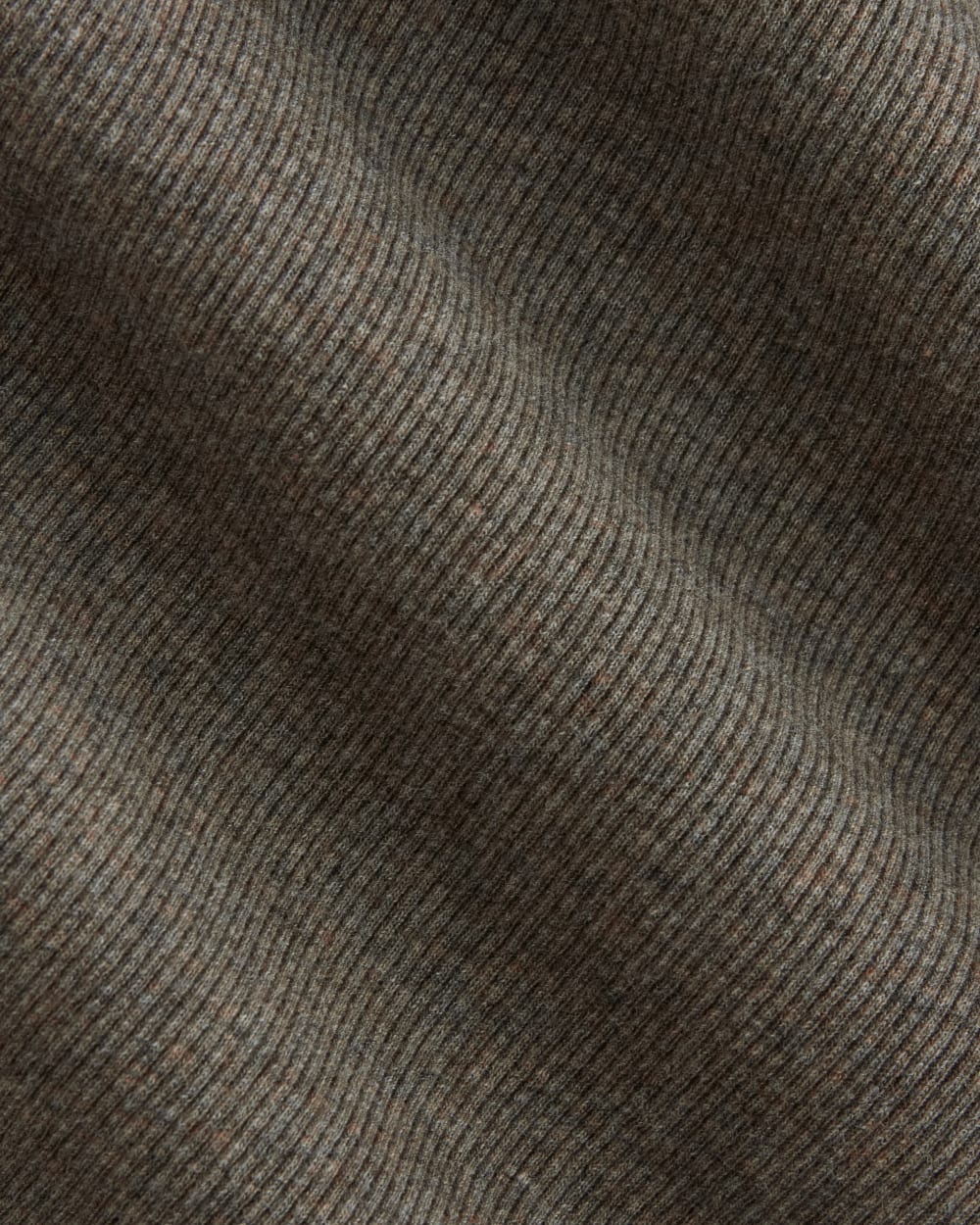 The Luxe Rib Crew | Heathered Fatigue