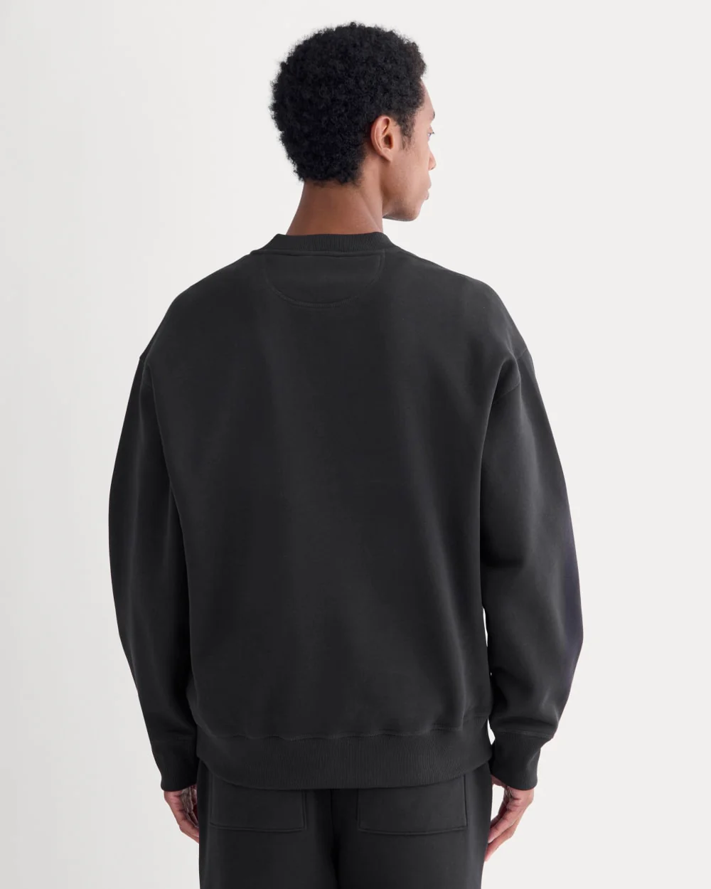 Luxe Fleece Half-Zip Pullover | Black