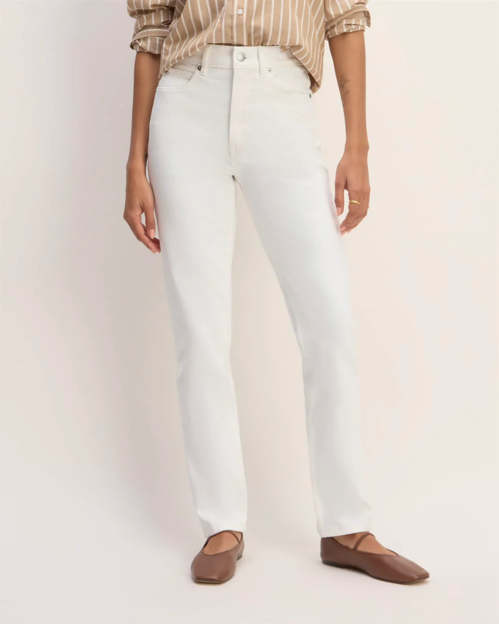 The Way-High® Slim Jean | Bright White | 31 Inseam