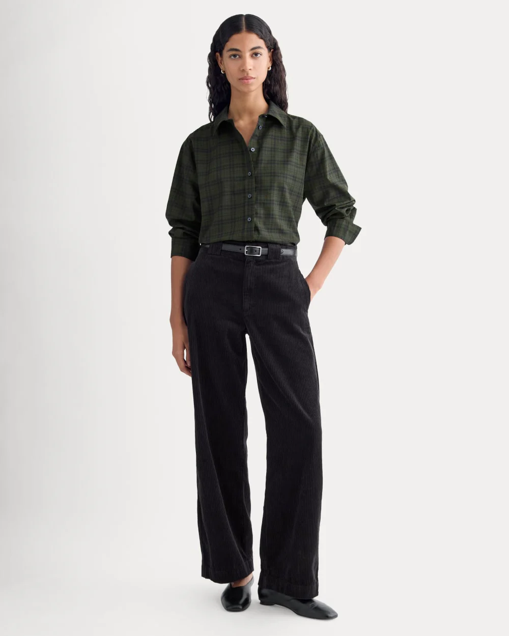 Everyday Shirt in Silky Cotton | Duffle Bag Plaid