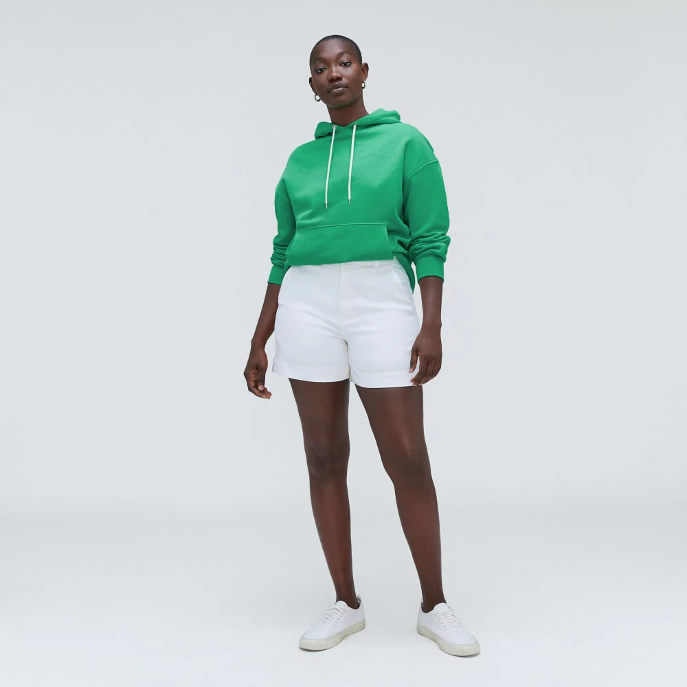 The Track Organic Cotton Popover | Bright Jade