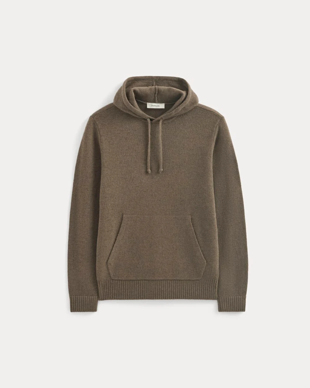 The Felted Merino Hoodie | Heather Chocolate Martini