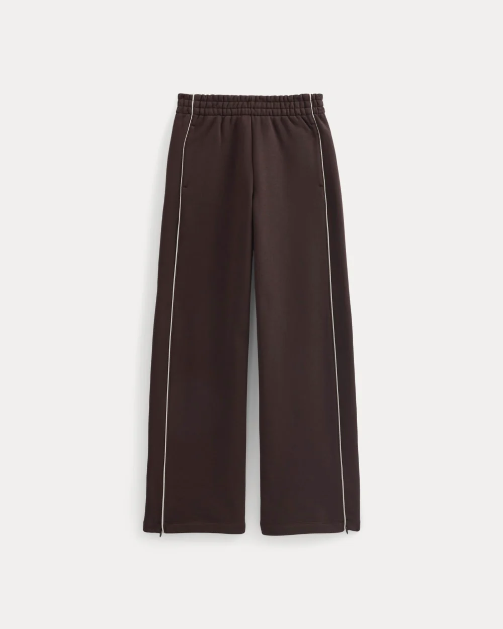 Luxe Fleece Track Pant | Dark Chocolate