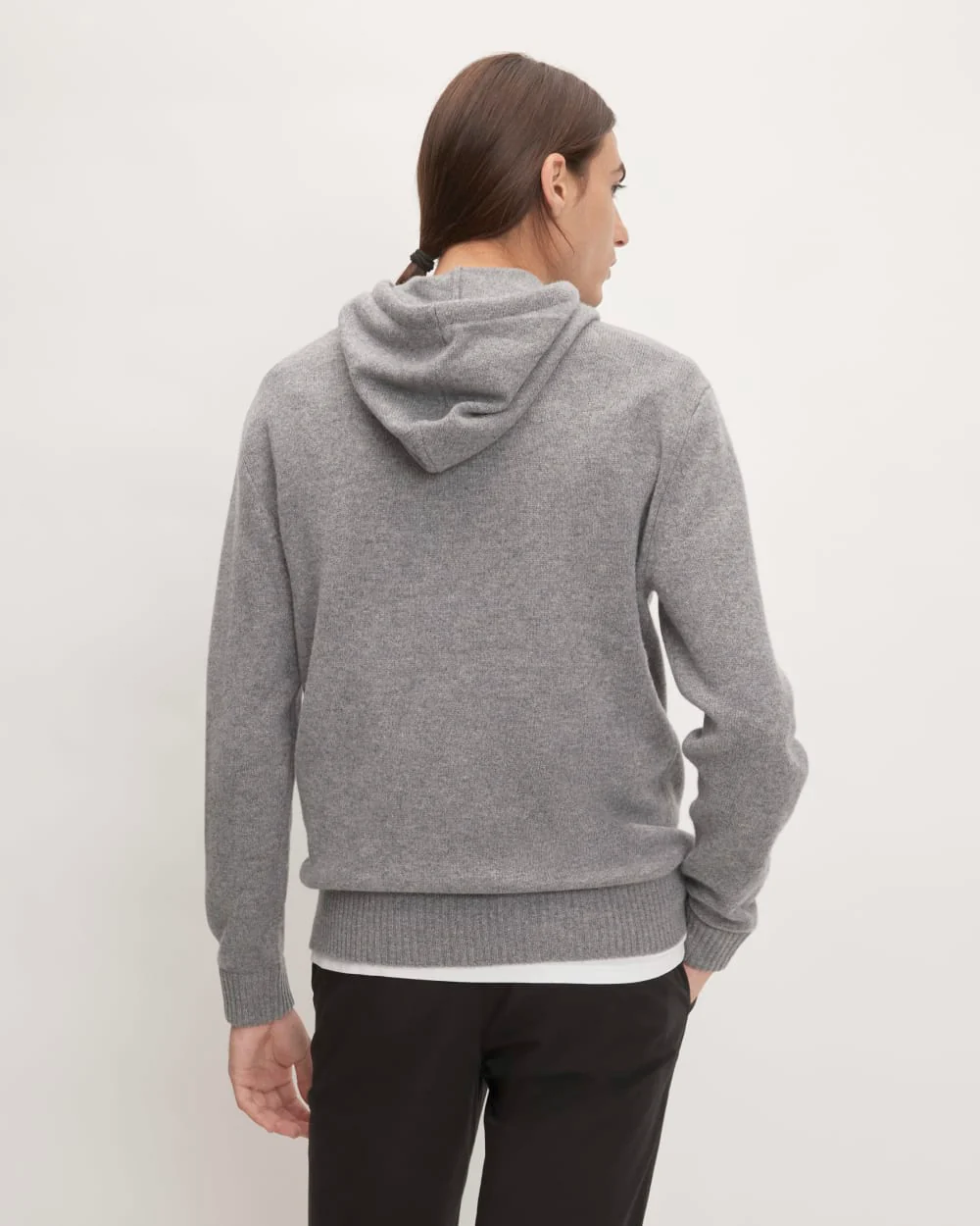 The Felted Merino Hoodie | Grey