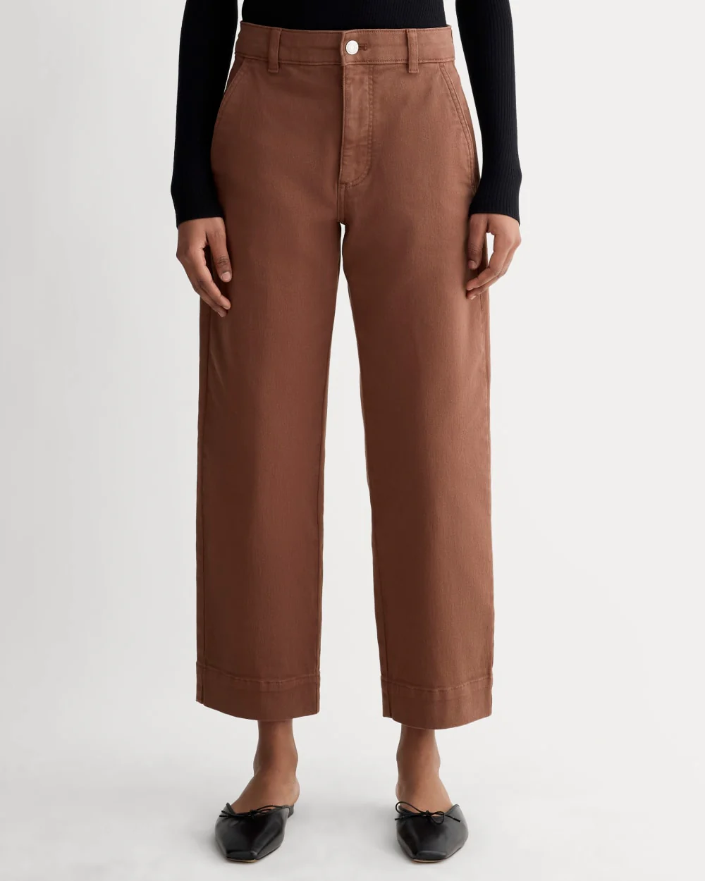 The Utility Straight-Leg Pant | Rosewood | 26.5 Inseam