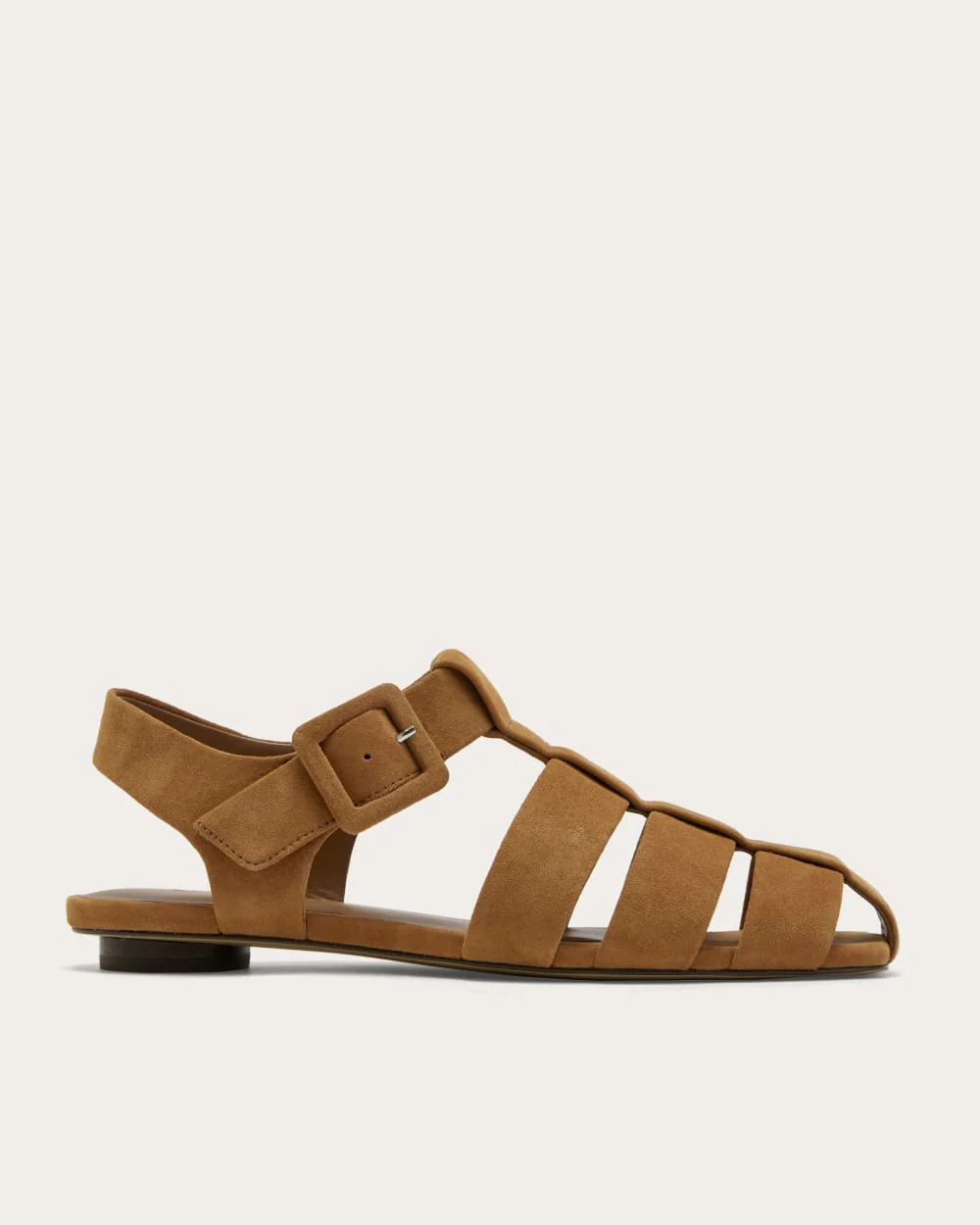 The Day Fisherman Sandal | Saddle Brown Suede