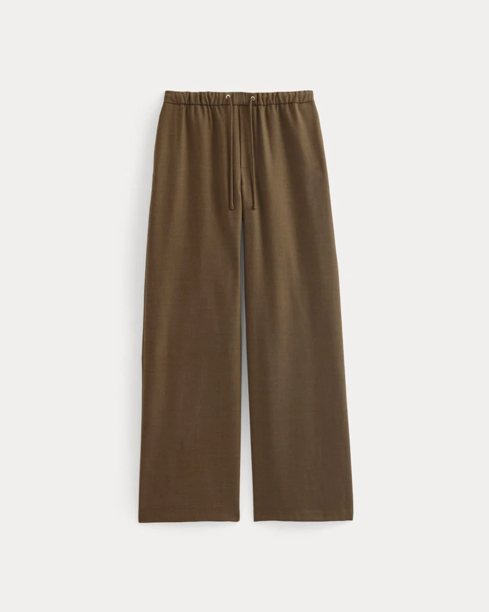 The Pull-On Trouser in Tailor Twill | Heathered Cocoa
