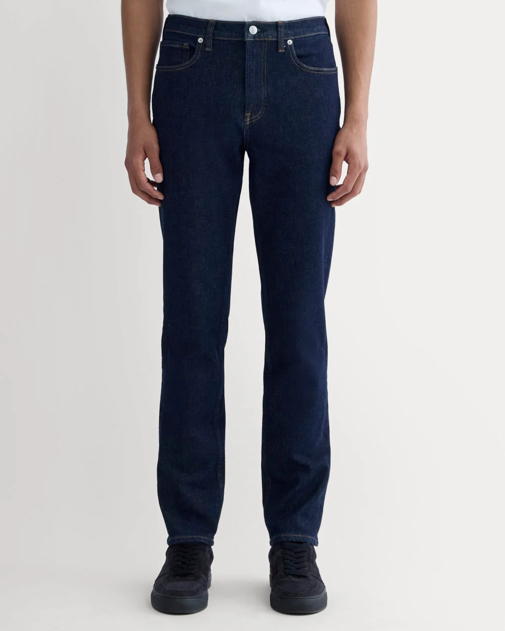 The Relaxed 4-Way Stretch Organic Jean | Uniform | Dark Indigo