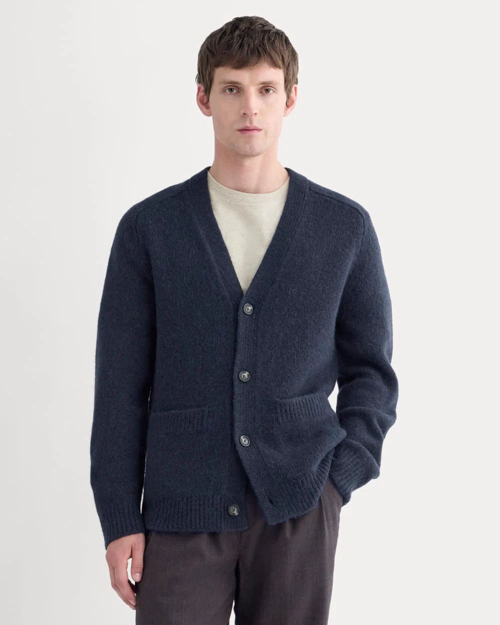 The Cloud Relaxed Cardigan | Navy