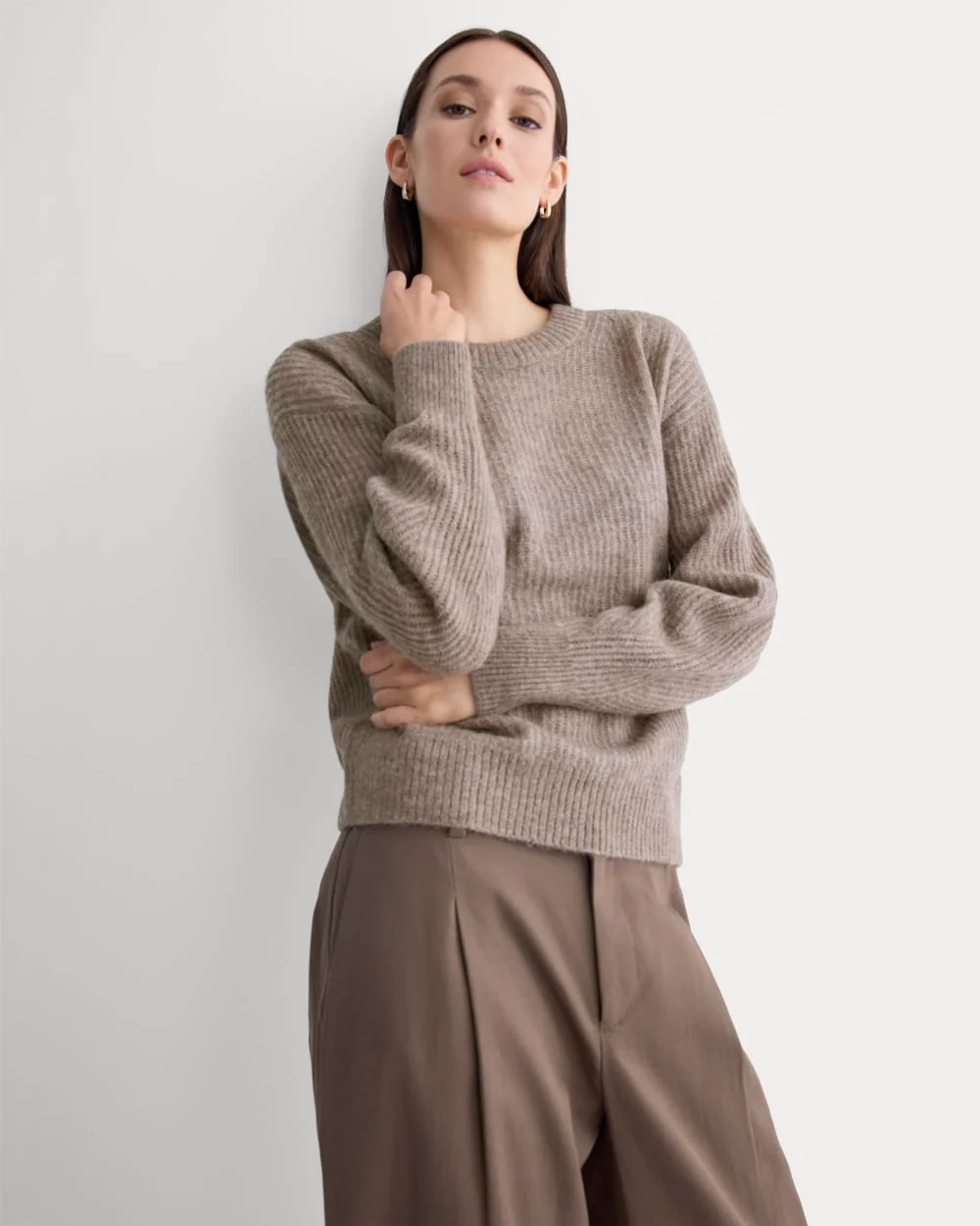 The Cocoon Crew in Alpaca | Taupe Melange